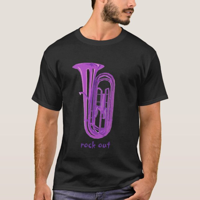Tuba Rock Out Tee (Front)
