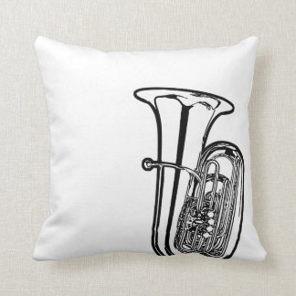 Tuba Sousaphone Reversible Pillow