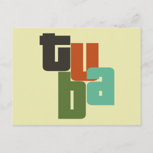 Tuba Type Postcard