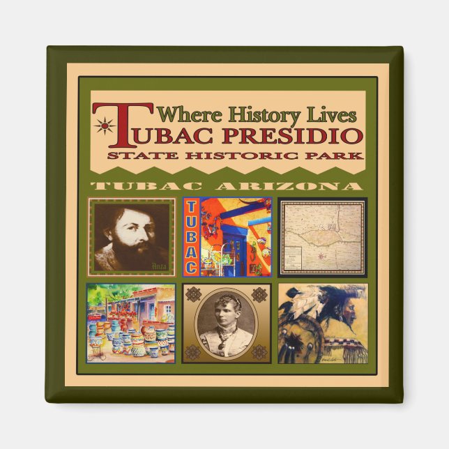 Tubac Presidio magnet (Front)