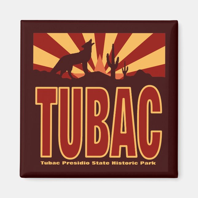 Tubac Presidio Park magnets (Front)