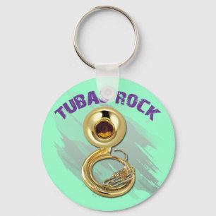 TUBAS ROCK KEYCHAIN