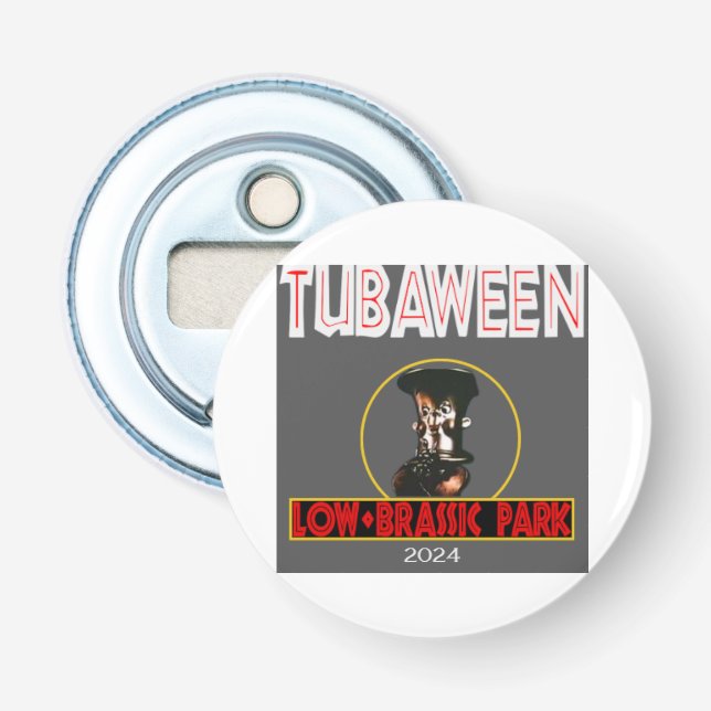 Tubaween 2024 Bottle Opener (Front)