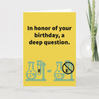 Tube E or Not Tube E - Birthday