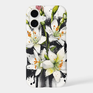 Tuberose - Fleurs aquarelle