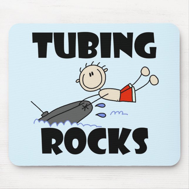 Tubing Rocks T-shirts and Gifts Mouse Pad (Front)