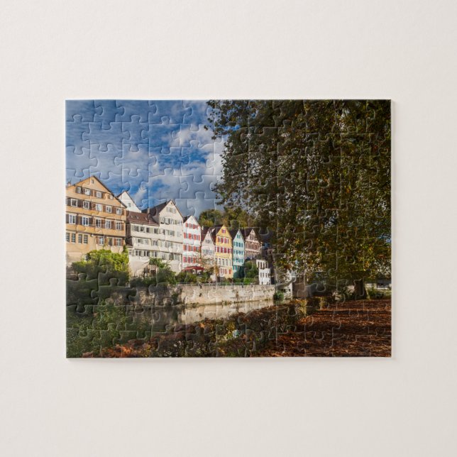 Tubingen Old Town Buildings Jigsaw Puzzle (Horizontal)