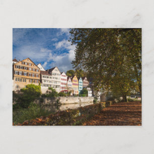 Tubingen Old Town Buildings Postcard