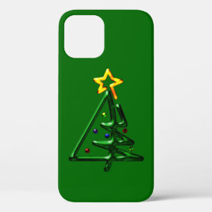Tubular Chrome Christmas Tree iPhone 12 Case