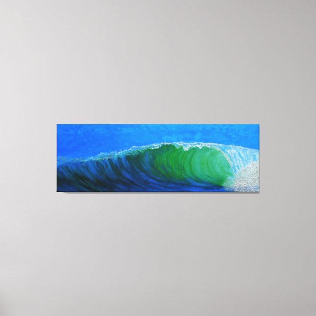 Tubular wave canvas print (Front)