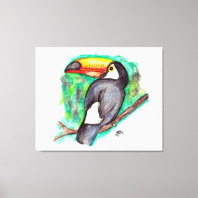 Tucan Canvas Print (Front)