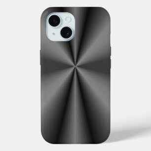 Tuck and Roll - Brushed Metal iPhone 15 Case