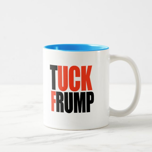 TUCK FRUMP Two-Tone COFFEE MUG (Right)