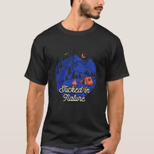 Tucked in Nature Camping Wildlife Camper Outdoor H T-Shirt