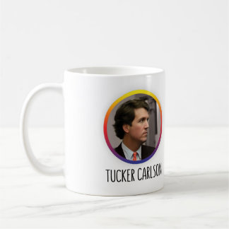 Tucker Carlson fans Mug