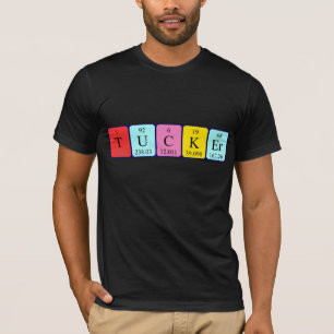 Tucker periodic table name shirt