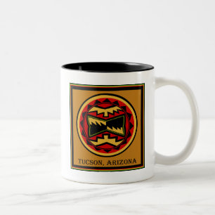 Tucson Arizona 2014 Two-Tone Coffee Mug