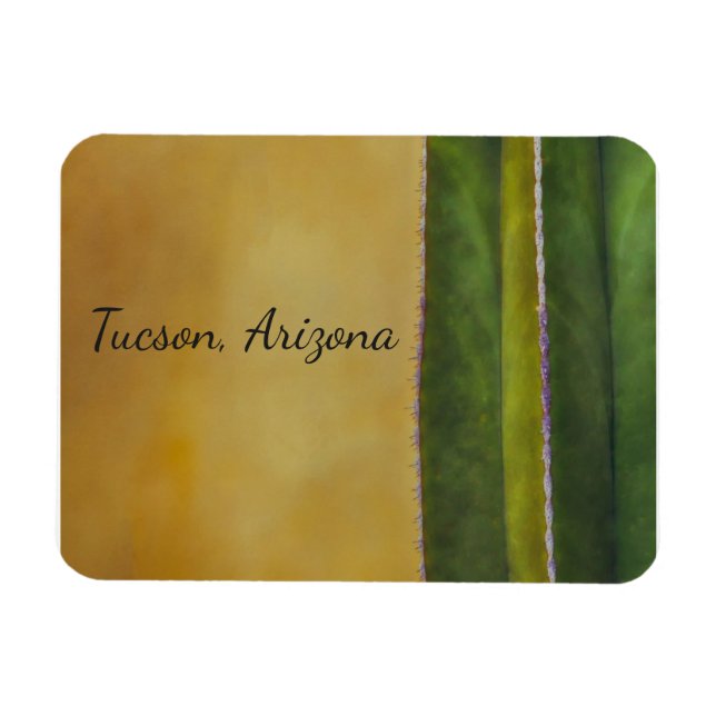 Tucson Arizona cactus Magnet (Horizontal)