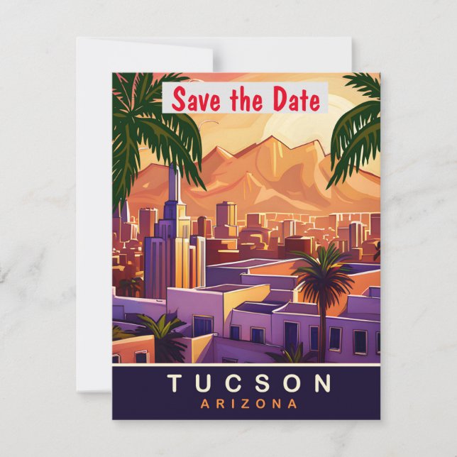 Tucson, Arizona, Carte postale de voyage, (Devant)