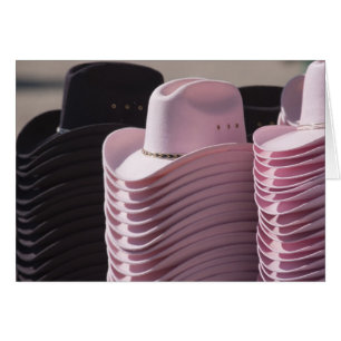 Tucson, Arizona. Casquettes de cowboy pour les