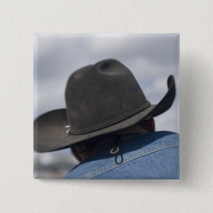 Tucson, Arizona. Cowboy hats in use at the 2 Inch Square Button