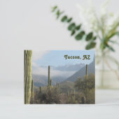 Tucson Arizona Desert Postcard (Standing Front)
