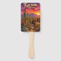 Tucson Arizona Desert Sunset Saguaro Cactus Travel