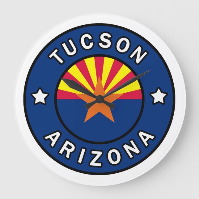 Tucson Arizona Large Clock (Front)