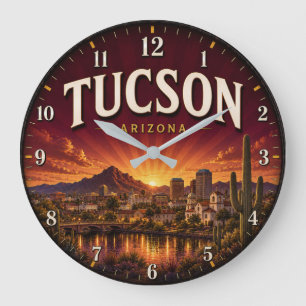 Tucson Arizona Large Clock