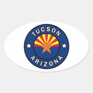 Tucson Arizona Oval Sticker