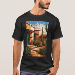 Tucson Arizona Travel Art Vintage T-Shirt<br><div class="desc">Tucson retro vector travel design. Tucson is also known for its rich cultural heritage,  rooted in Spanish,  Mexican,  and Western influences.</div>