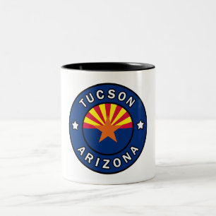 Tucson Arizona Two-Tone Coffee Mug
