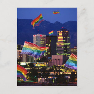 Tucson, AZ Flying Pride Postcard