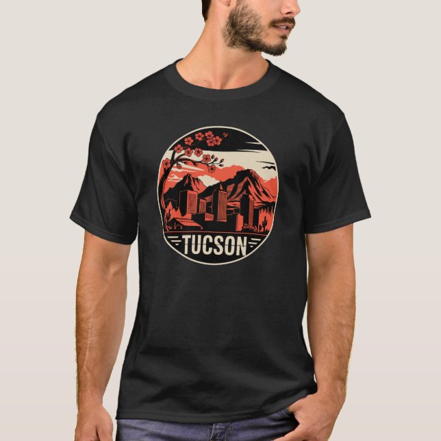 Tucson City Arizona USA T-Shirt (Front)