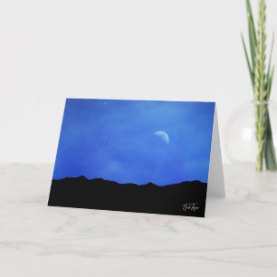 Tucson Moonscape notecard