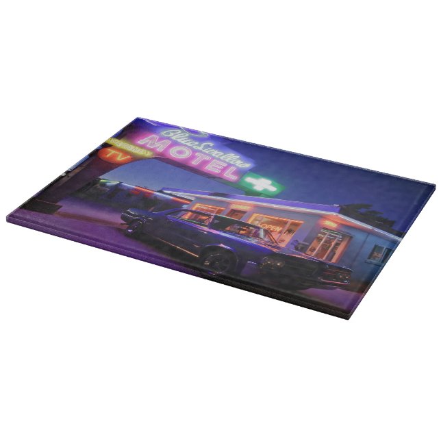 Tucumcari, New Mexico, United States. Route 66 2 Cutting Board (Corner)