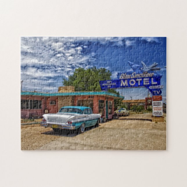 Tucumcari, NM - Rt 66 Jigsaw Puzzle (Horizontal)