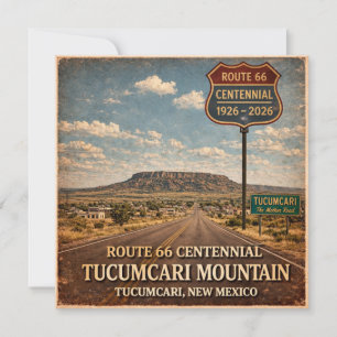 Tucumcari Route 66 New Mexico Stationery Gift Card