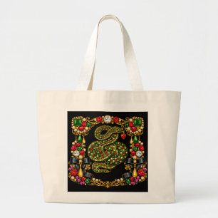 Tudor Inspired Design Scottish Scotland History  Large Tote Bag