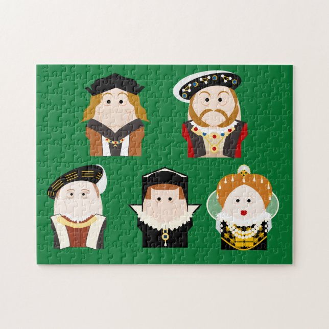 Tudor Monarchs Jigsaw Puzzle (Horizontal)