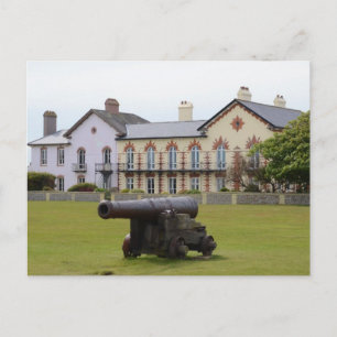 Tudor Rose Cannon Postcard