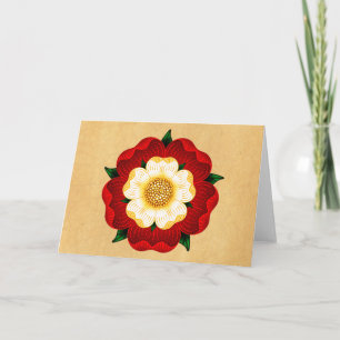 Tudor Rose Card
