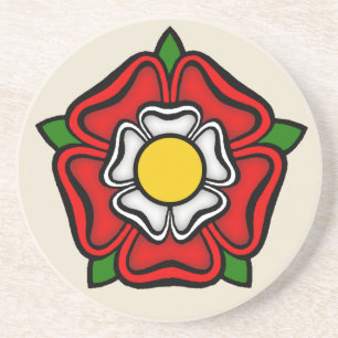 Tudor Rose of England, Emblem of Royalty Coaster