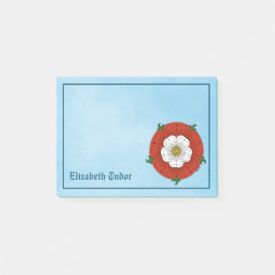Tudor Rose Post-it Notes