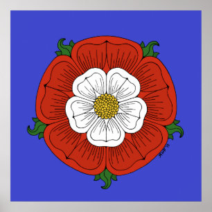 Tudor Rose Poster