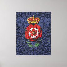 Tudor Rose Red and White