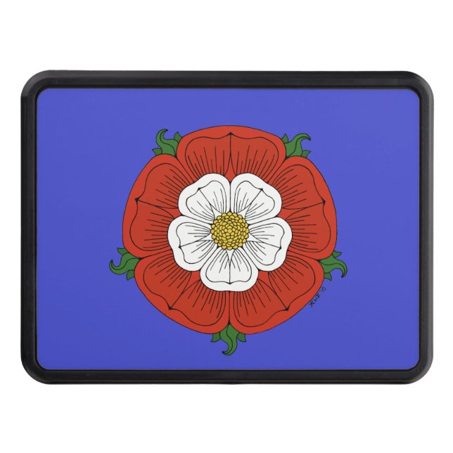 Tudor Rose Trailer Hitch Cover (Front)