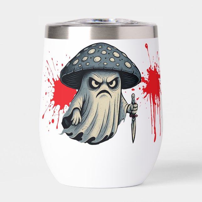 Tueur Shroom Éffrayant fantôme avec couteau (Avant)