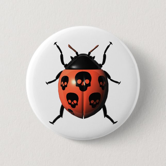 Tuff Bug 2 Inch Round Button (Front)