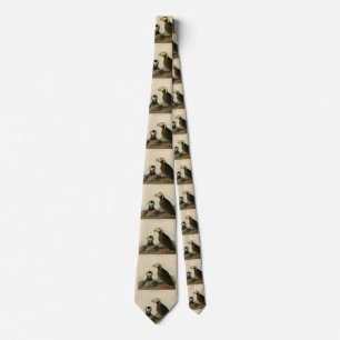 Tufted Auk (Puffin) - Audubon's Birds of America Tie